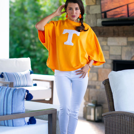 Tennessee Volunteers Ash Raglan Top