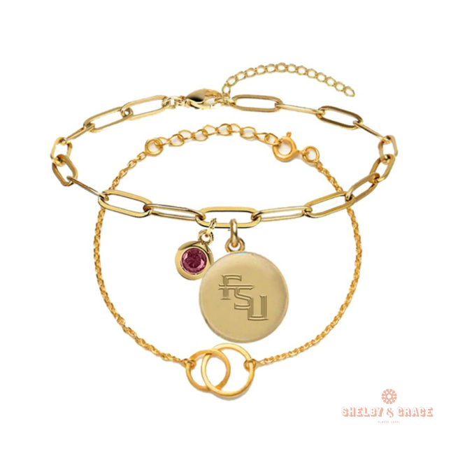 Florida State Seminoles Jacaranda Bracelet