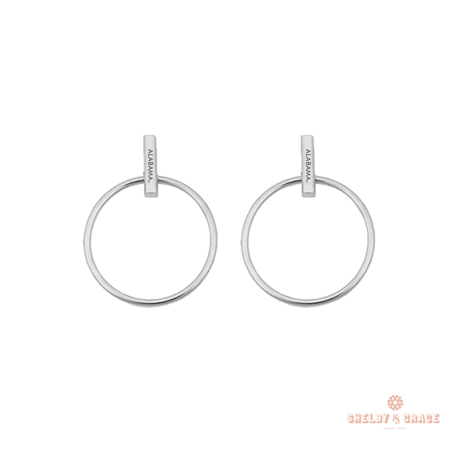 Alabama Crimson Tide Holly Earrings