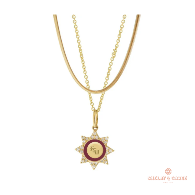 Florida State Seminoles Silene Necklace