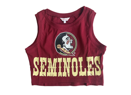 Florida State Seminoles Zora Cropped Tank