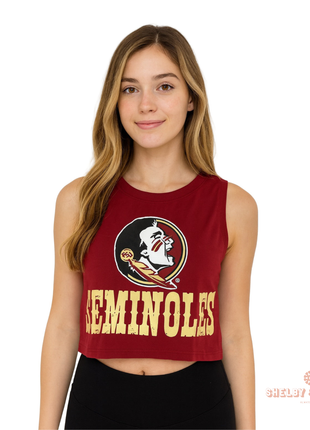 Florida State Seminoles Zora Cropped Tank