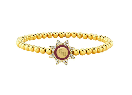 Florida State Seminoles Begonia Bracelet