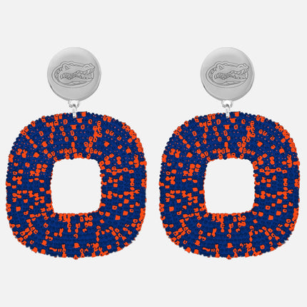 Florida Gators Tigris Hand Beaded Earrings