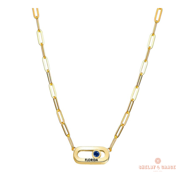 Florida Gators Winterberry Necklace