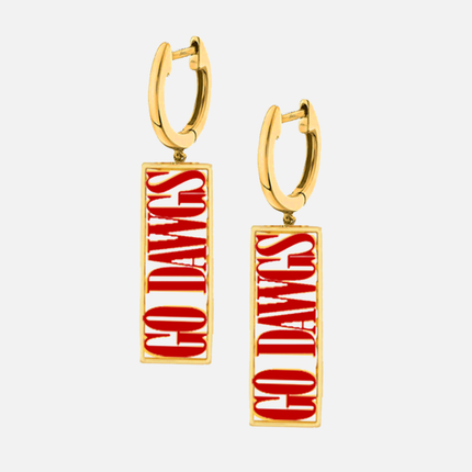Georgia Bulldogs Gameday Earrings