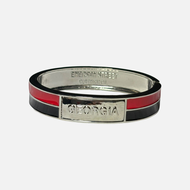 Georgia Bulldogs 2 Tone Bangle