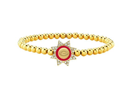 Georgia Bulldogs Begonia Bracelet