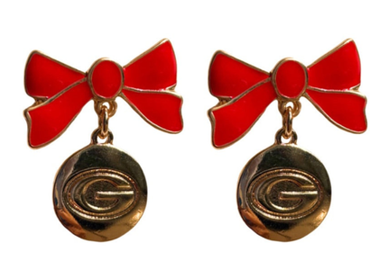 Georgia Bulldogs Impatiens Earrings