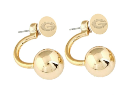 Georgia Bulldogs Sasha Earrings