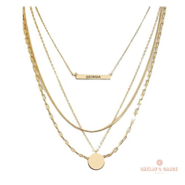 Georgia Bulldogs Taytum Necklace