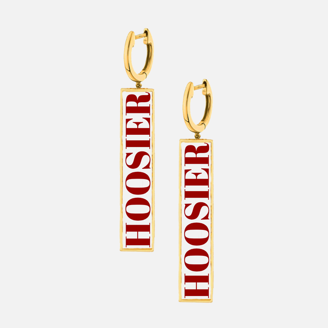 Indiana Hoosiers Gameday Earrings