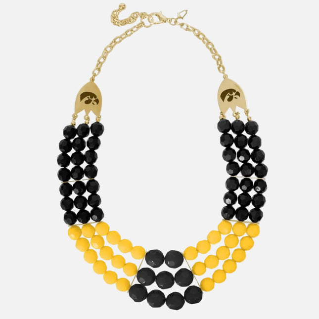 Iowa Hawkeyes Stadium Necklace