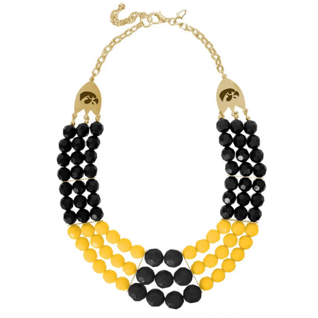 Iowa Hawkeyes Stadium Necklace