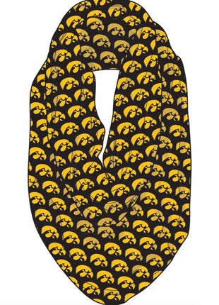 Iowa Hawkeyes Logo Infinity Scarf