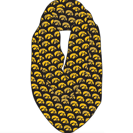 Iowa Hawkeyes Logo Infinity Scarf