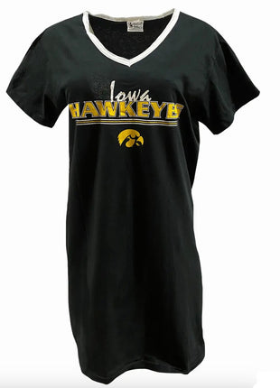 Iowa Hawkeyes Collegiate Nightshirt In Bag