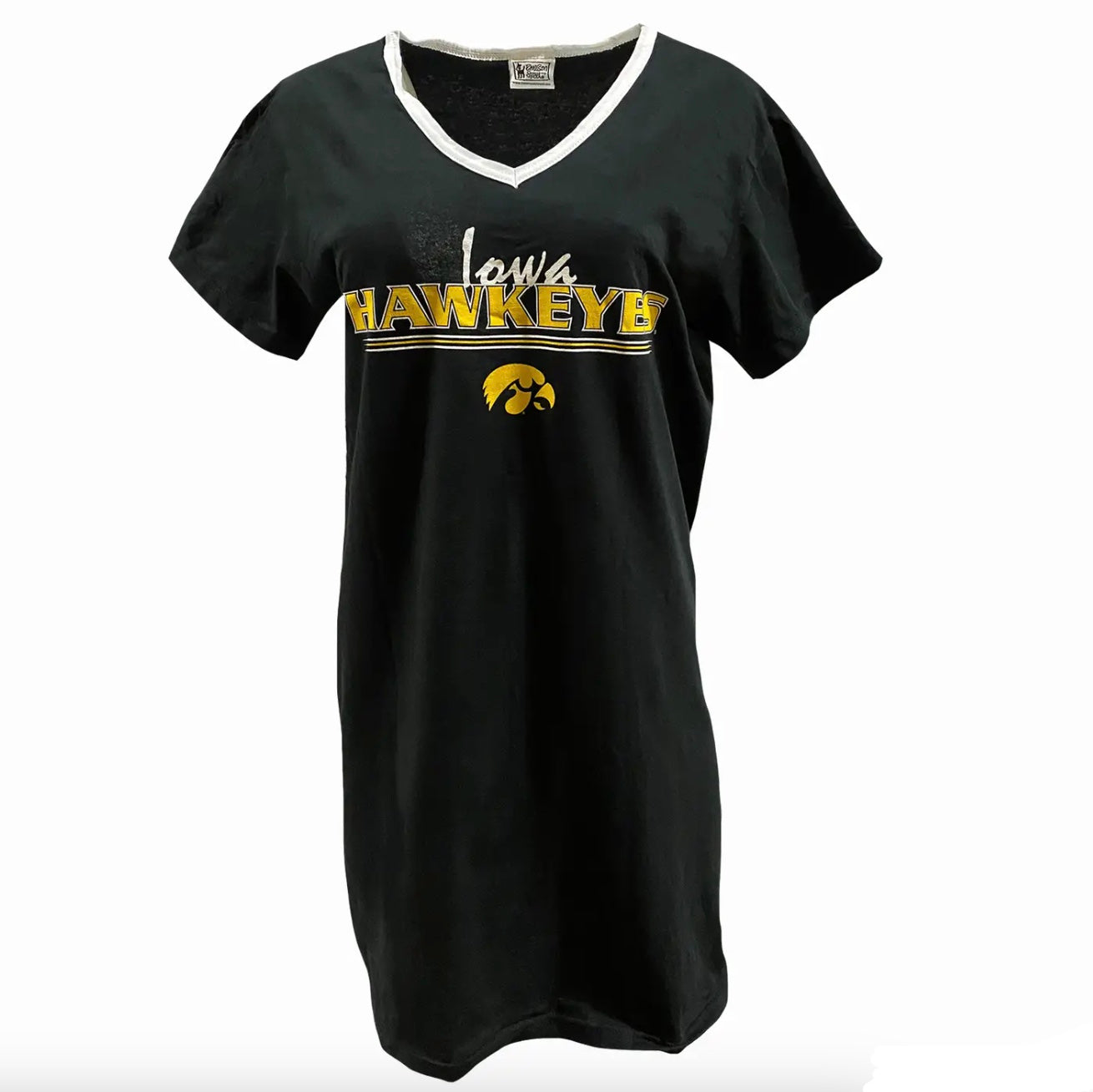 Iowa Hawkeyes Collegiate Nightshirt In Bag