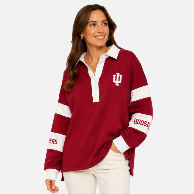 Indiana Hoosiers Carmel Rugby Top ONLINE EXCLUSIVE