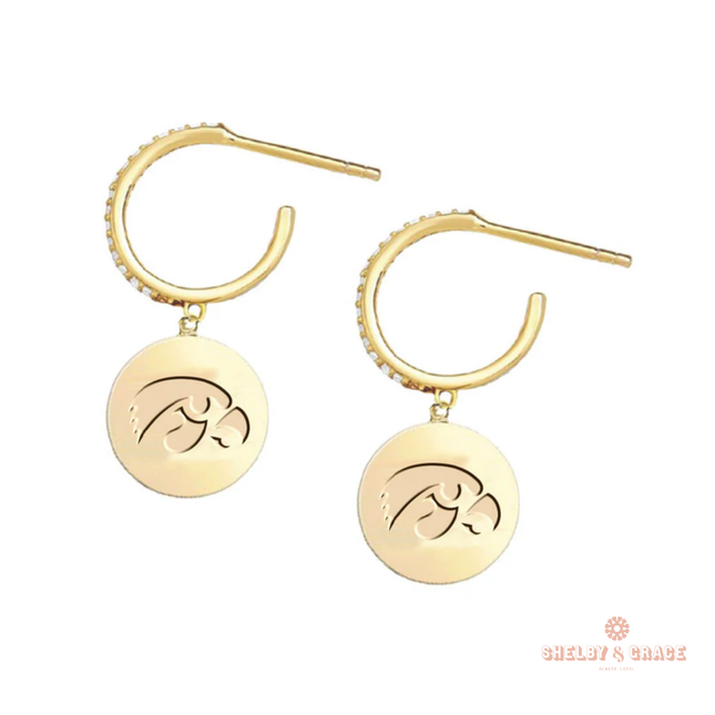 Iowa Hawkeyes Kayla Earrings
