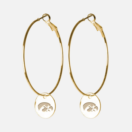 Iowa Hawkeyes Quinn Earrings