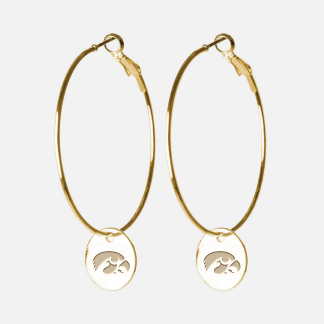 Iowa Hawkeyes Quinn Earrings