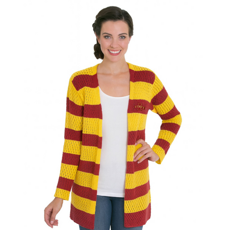 Iowa State Cyclones Open Knit Cardigan