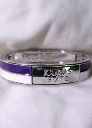 Kansas State Wildcats 2 Tone Bangle