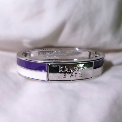 Kansas State Wildcats 2 Tone Bangle
