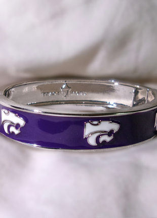 Kansas State Wildcats Logo Bangle