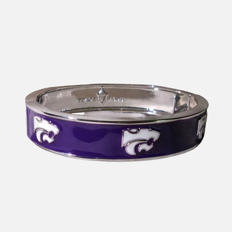 Kansas State Wildcats Logo Bangle