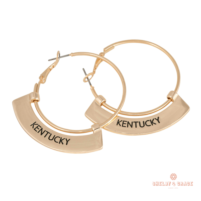 Kentucky Wildcats Weller Earrings