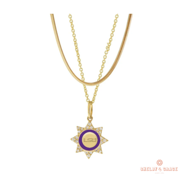 LSU Tigers Silene Necklace