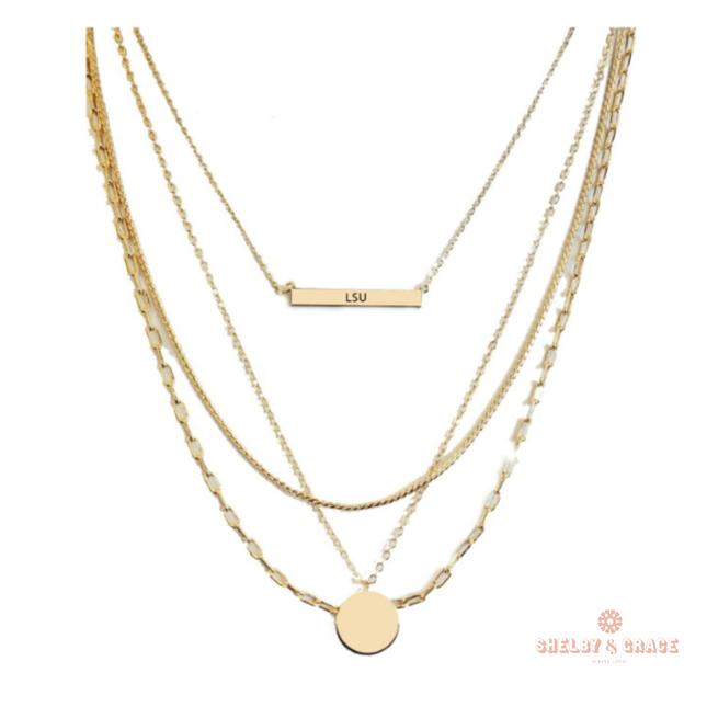 LSU Tigers Taytum Necklace