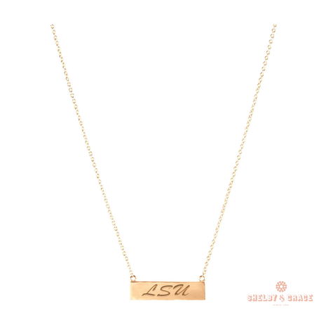 LSU Tigers Valentina Necklace