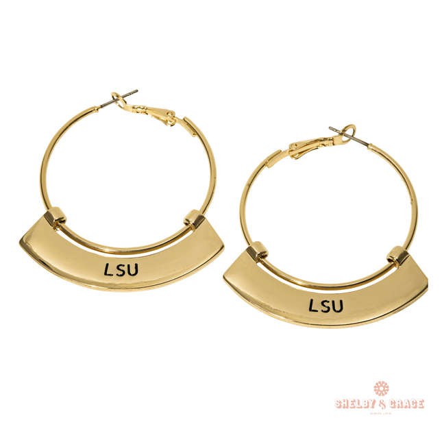 LSU Tigers Weller Earrings
