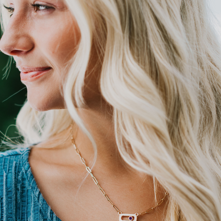 LSU Tigers Winterberry Necklace