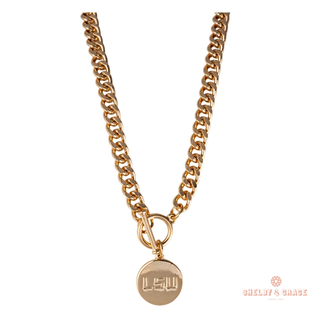 LSU Tigers Ramsey Necklace