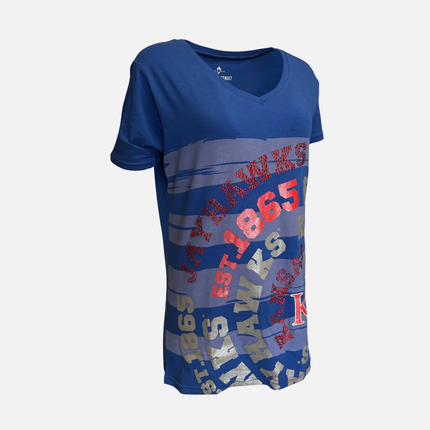 Kansas Jayhawks Jewel & Foil Tee