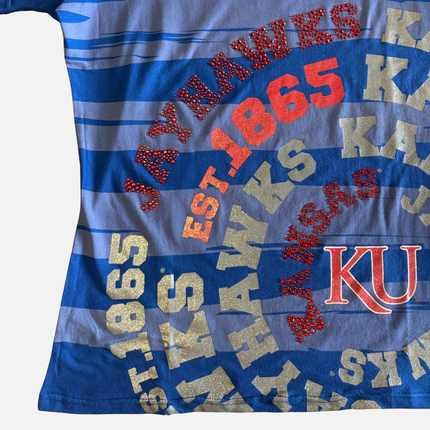 Kansas Jayhawks Jewel & Foil Tee
