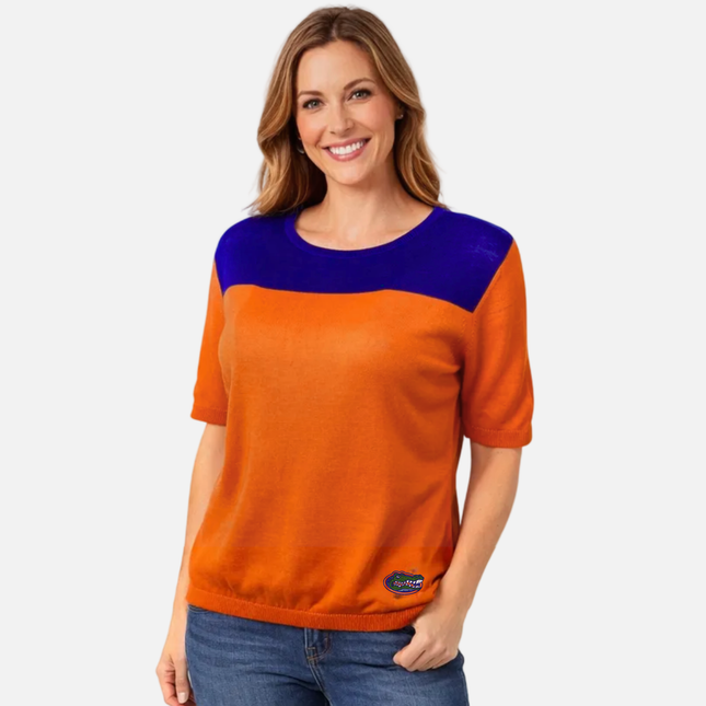 Florida Gators Short Sleeve Sweater