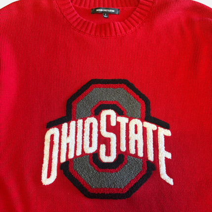 Ohio State Buckeyes Darby Sweater, Oversized Cotton - Selling Fast!