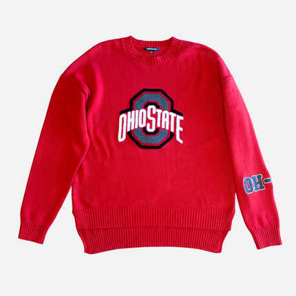 Ohio State Buckeyes Darby Sweater, Oversized Cotton - Selling Fast!