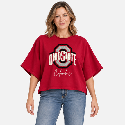 Ohio State Buckeyes Chenille Top