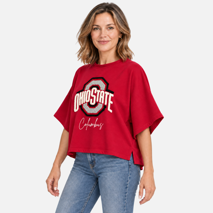 Ohio State Buckeyes Chenille Top