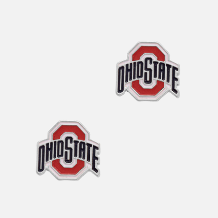 Ohio State Buckeyes Paris Stud Earrings Set