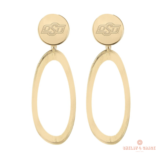 Oklahoma State Cowboys Millie Earrings