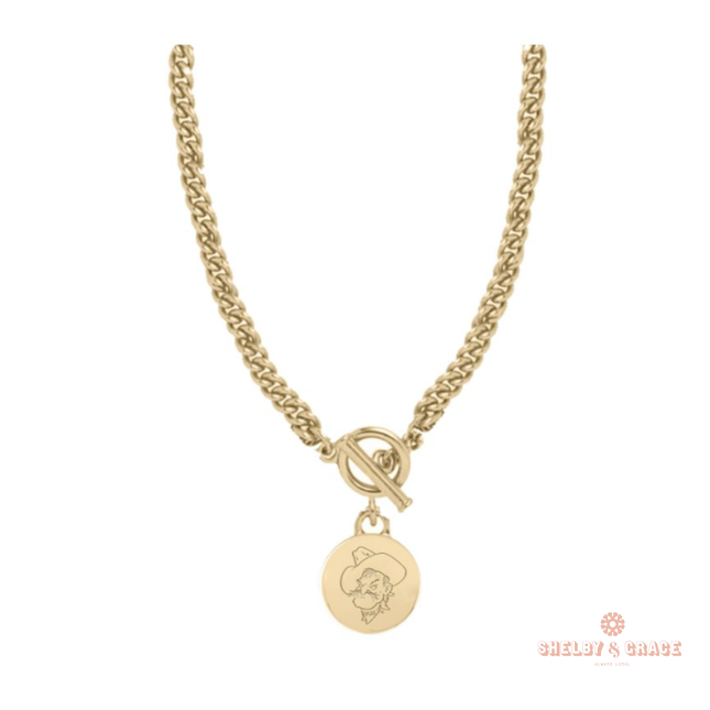 Oklahoma State Cowboys Ramsey Necklace