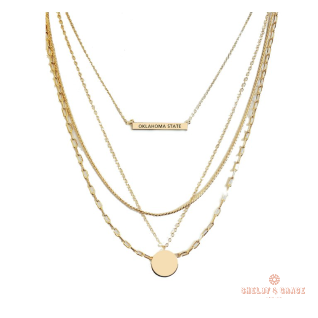 Oklahoma State Cowboys Taytum Necklace