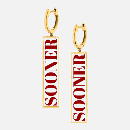 Oklahoma Sooners Gameday Earrings